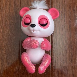 WowWee Fingerlings Glitter Baby Panda — POLLY Interactive Collectible Baby Pet